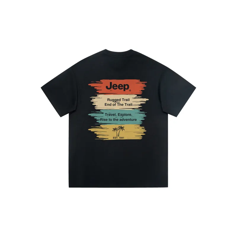 Jeep T-Shirts Unisex Black-1
