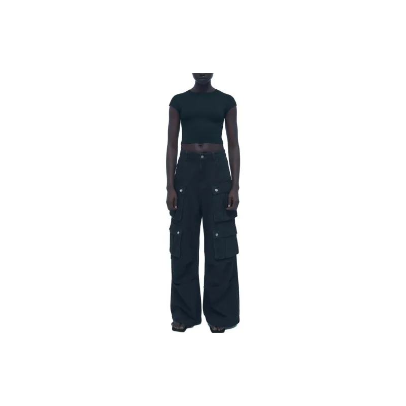 ZARA T Shirts Women's Black-2