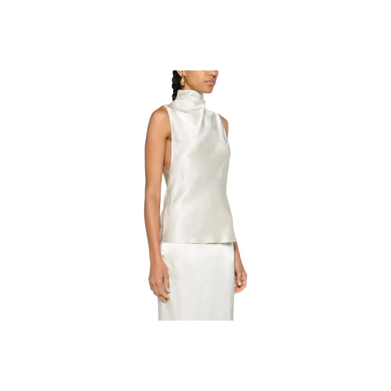 NANUSHKA Colson Roll neck Blouse-3