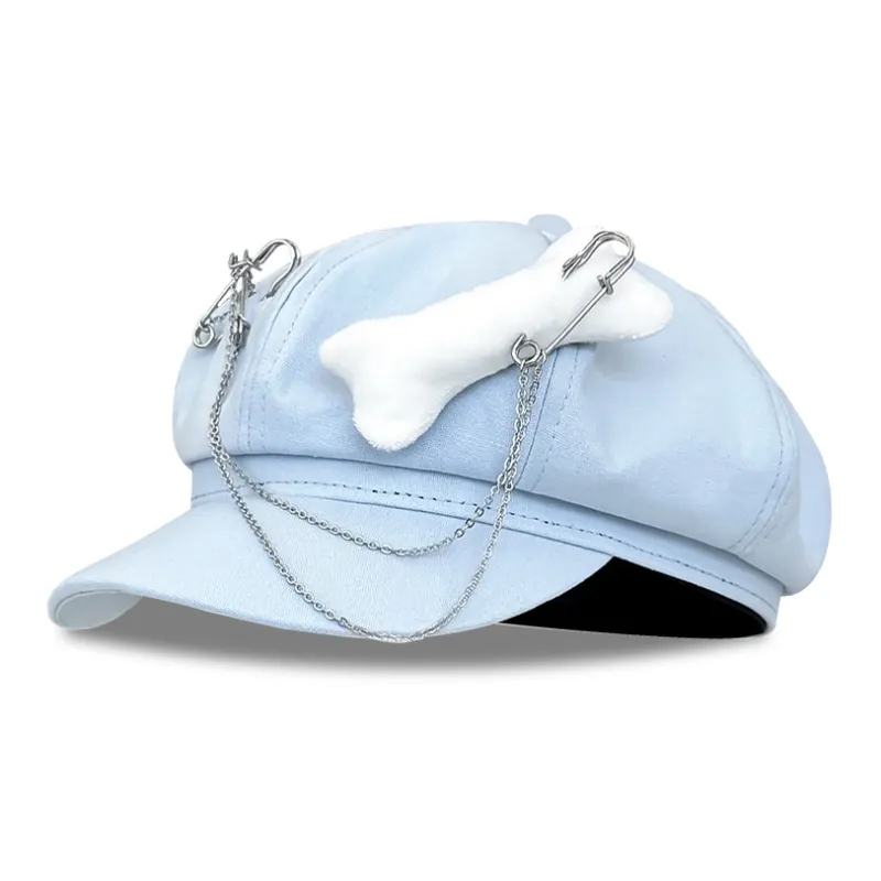 ZANC Cotton Berets Unisex Multiple Options Available-2