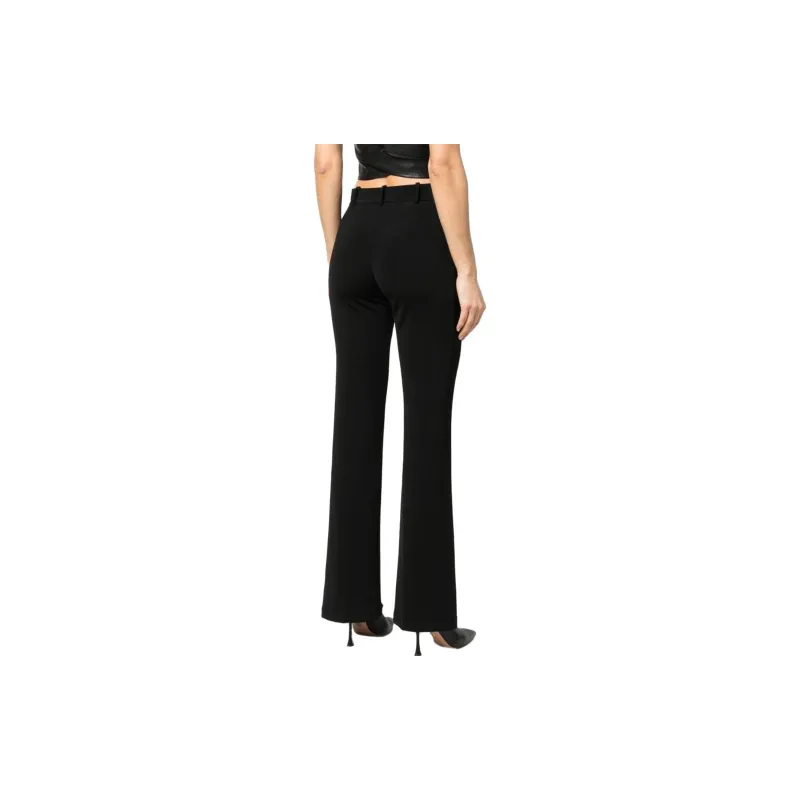 PINKO Front Slit High waist Trousers-2