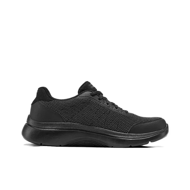 Skechers Arch Fit Anti Slip Wear Resistant Low Top Casual Shoes Men's Black-1