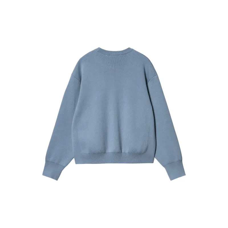Carhartt WIP Logo Embroidered Crewneck Jumper-1