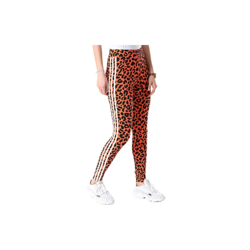 Adidas Leggings Women's Orange Red-5