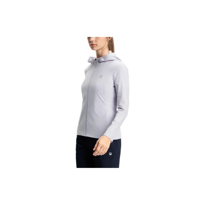 FILA Super Light Breathable Quick Dry Cooling Sun Protection Clothing Women's Taro Gray-4