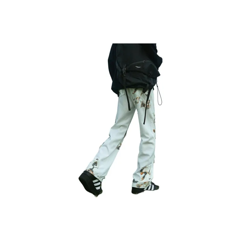 WELTER EXPERIMENT Jeans Unisex White-1