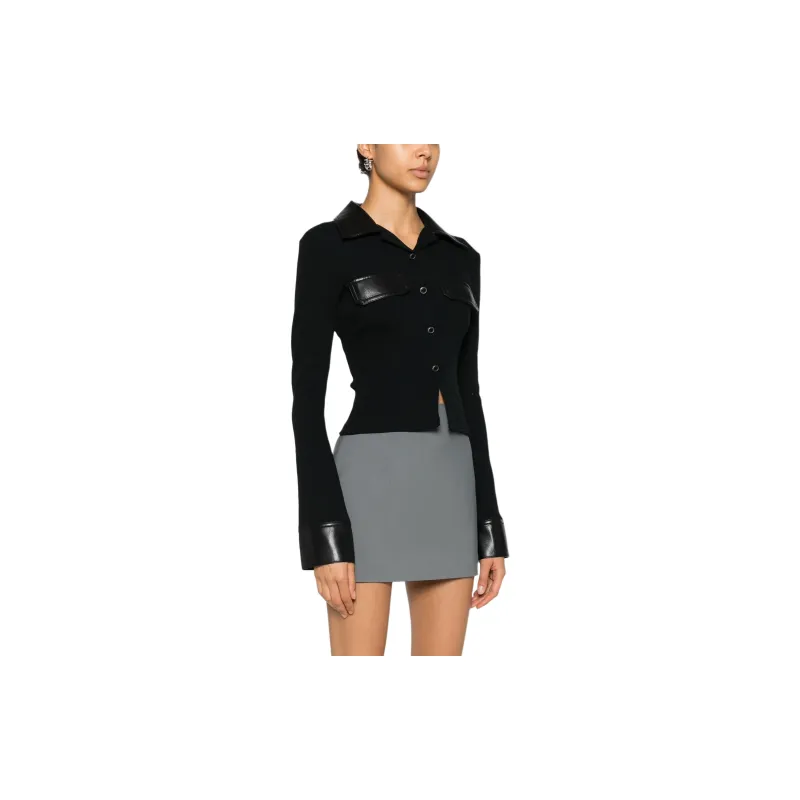 NANUSHKA Rasima Ribbed Shirt-3