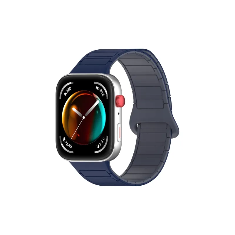 Watchbond Compatible With Huawei Watch Fit 3 Huawei Compatibility Watch Band All Silicone Material-7