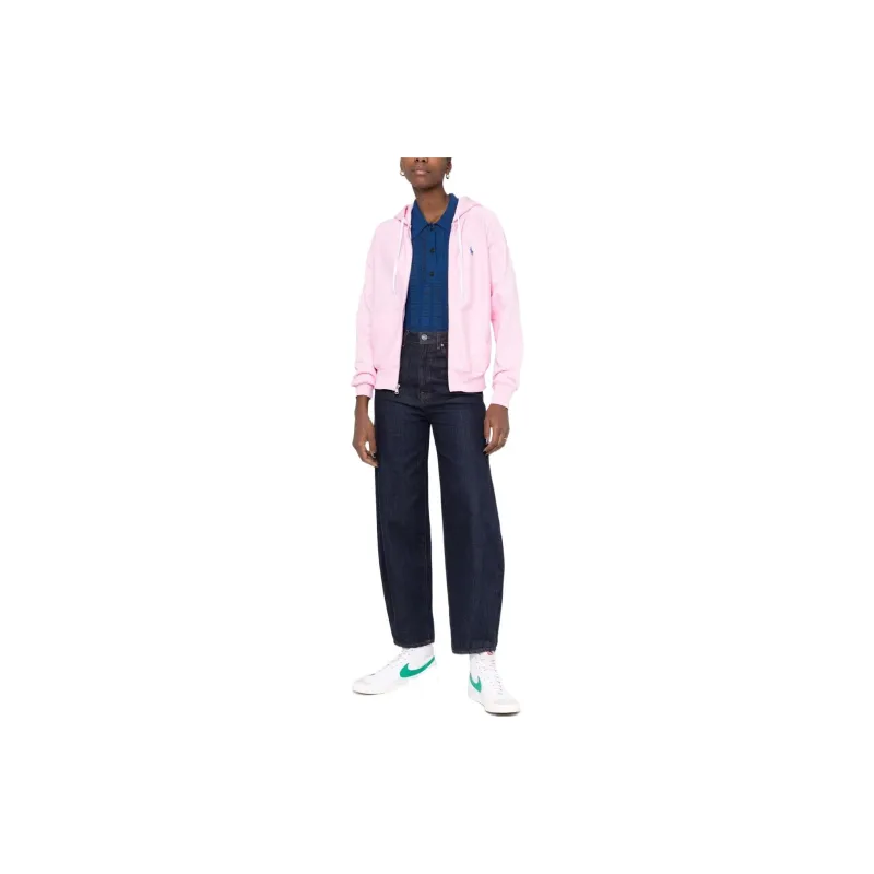 Polo Ralph Lauren Sweatshirt Coat Women's Pink-1