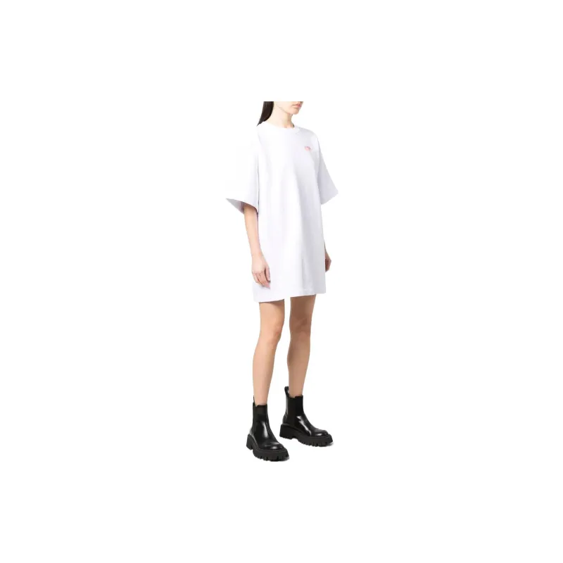 OFF WHITE SS22 Short Sleeved Dresses Women's White-2