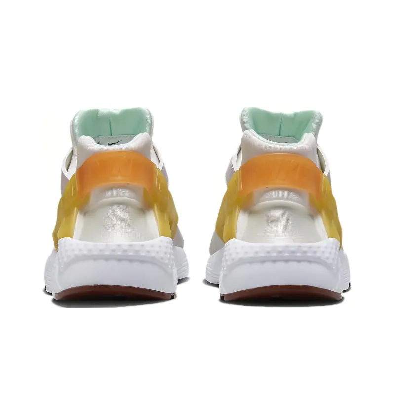 Nike Air Huarache Run GS Slip Resistant Shock Absorbers Low Top Kids' Running Shoes Pink White Teenagers-4