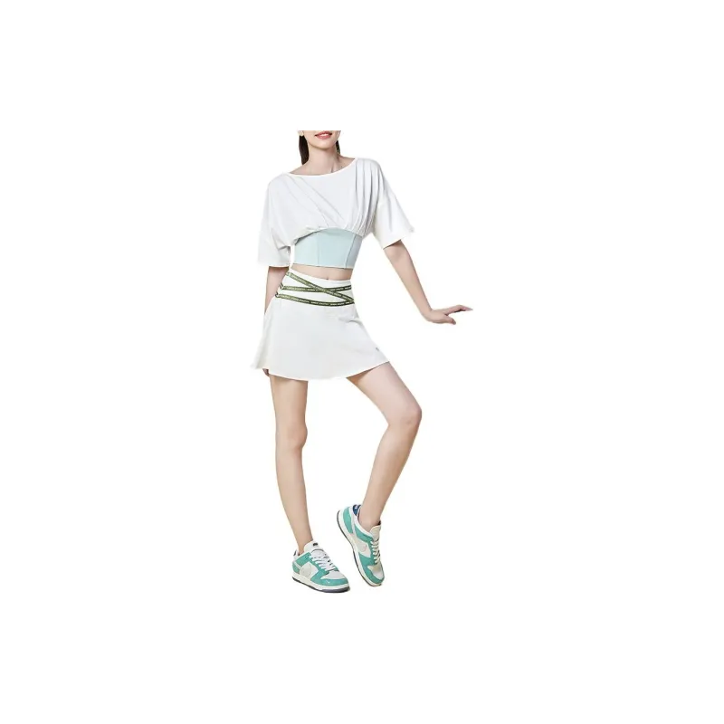 Sumday Athletics T Shirt Women's White-1