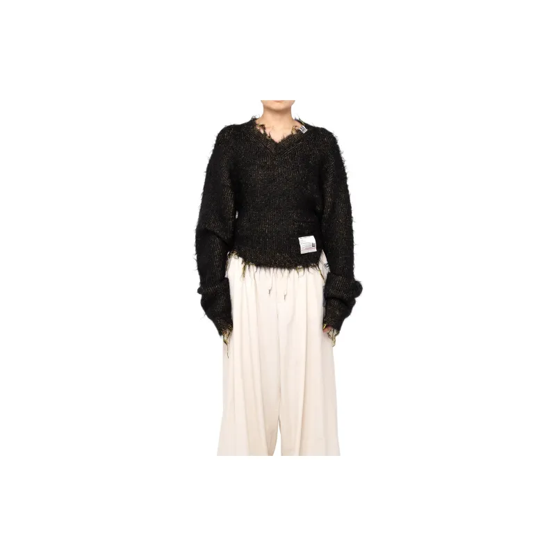 Maison Mihara Yasuhiro FW24 Sweater Women's Black-2