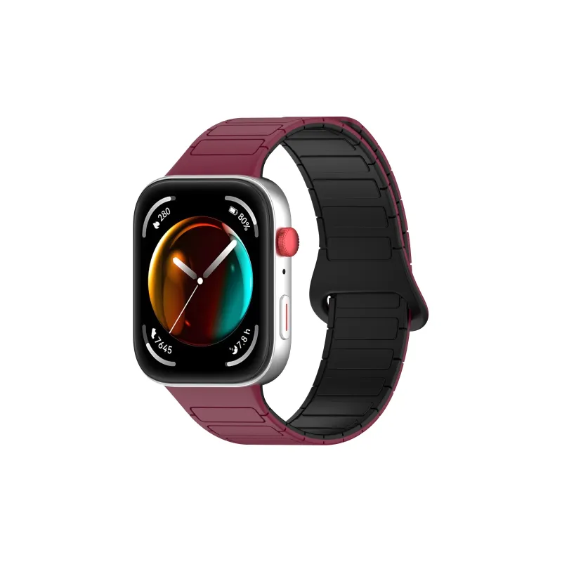 Watchbond Compatible With Huawei Watch Fit 3 Huawei Compatibility Watch Band All Silicone Material-2
