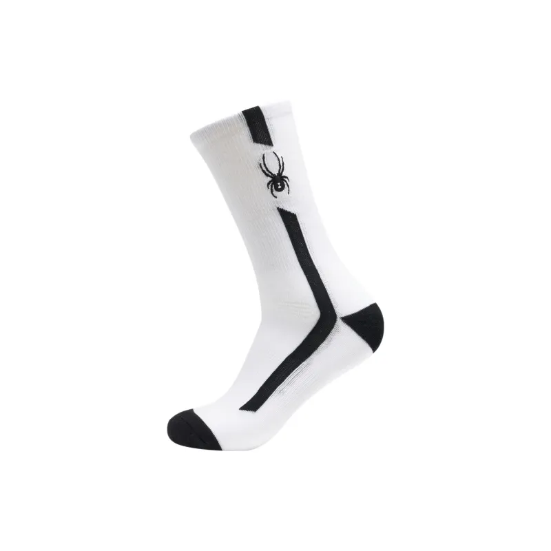 SPYDER Mid-Calf Socks Unisex 1 Pack White-0