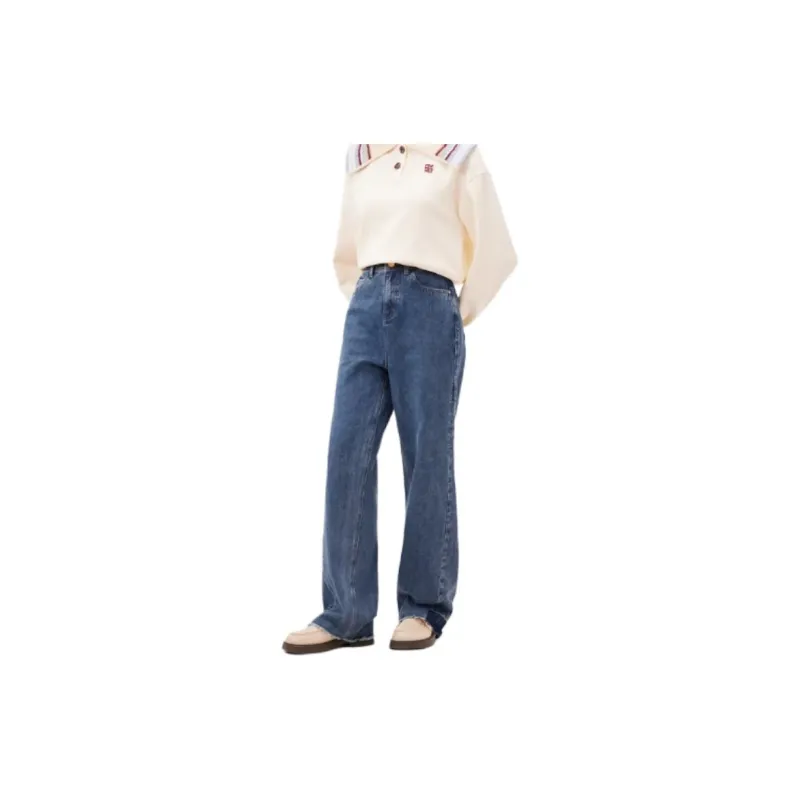 EICHITOO Jeans Women's Denim Blue-2