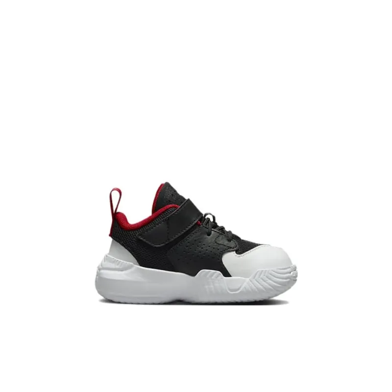 Jordan Stay Loyal 2 Slip Resistant Shock Absorbers Mid Top Vintage Basketball Shoes Black White Infant And Toddler-1