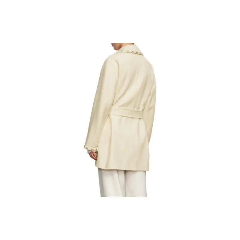 JZ. ANNAKRO Coats Women's Raw White-2