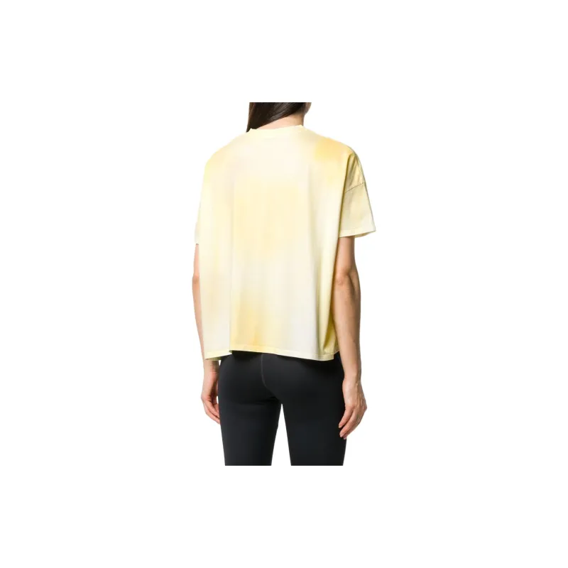 Moncler T Shirts Women's Yellow-3