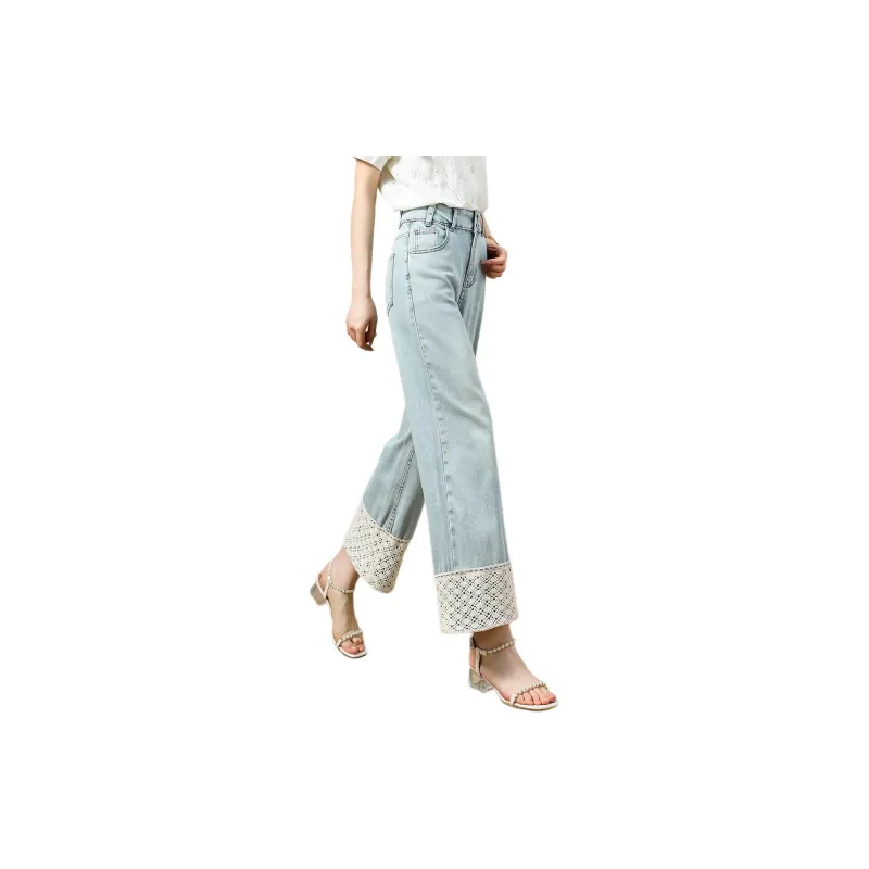 TERRE BLEUE Jeans Women's Light Blue-4