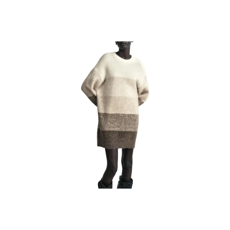 ZARA Long-Sleeved Dresses Women's Multicolor-3