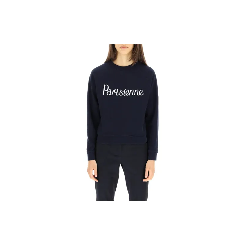 Maison Kitsune Sweatshirts Women's Blue-1
