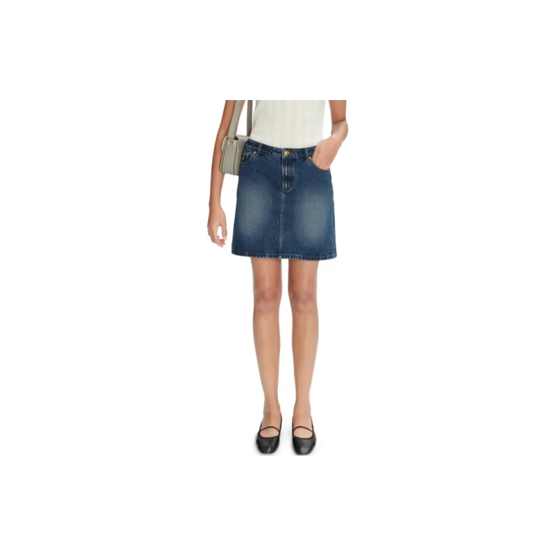 A.P.C Standard Denim Skirt-1