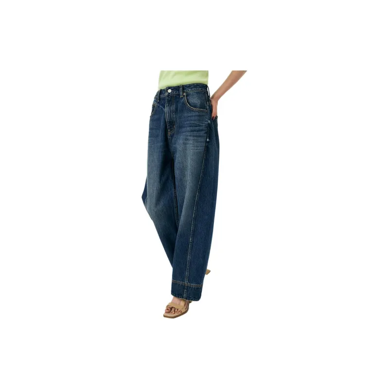 MOUSSY Jeans Women's Blue-4
