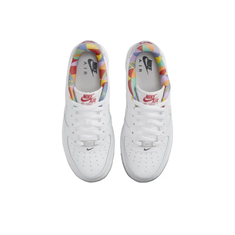 Nike Air Force 1 Low LV8 White Playful Print GS-4