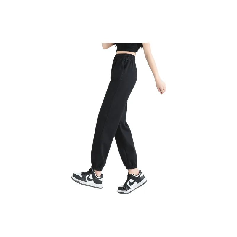 Ya Sheep People Casual Pants Women's Black-3