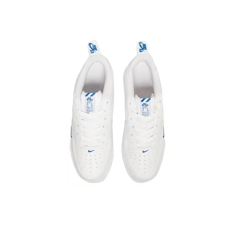 Nike Air Force 1 Low LV8 GS 'White Blue'-4