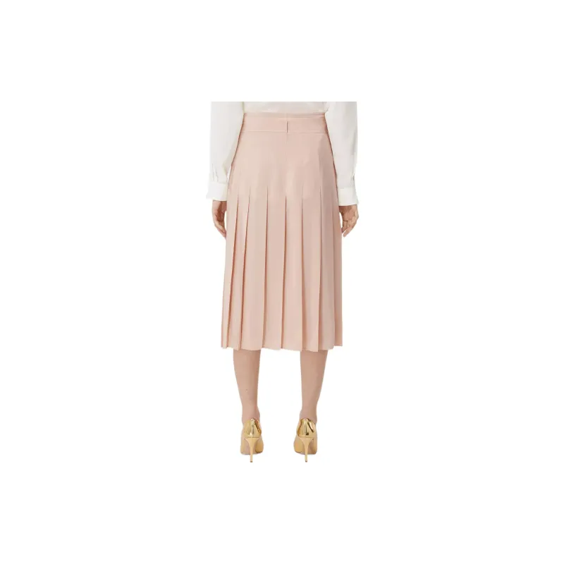 Burberry FW22 Casual Long Skirts Women's Pink-2