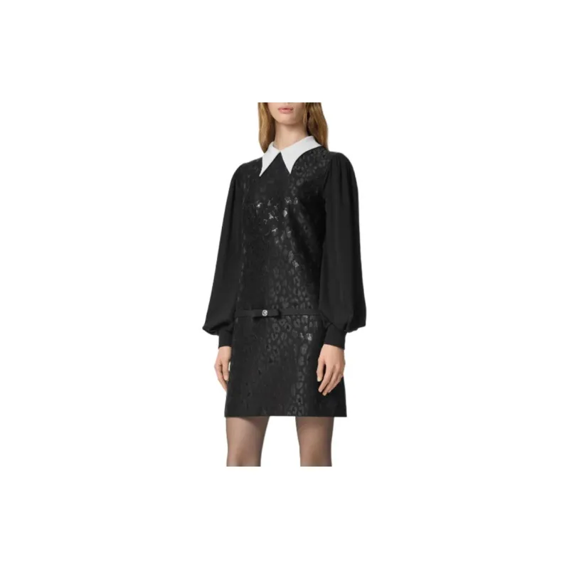 VERSACE Leopard print Mini Dress-3