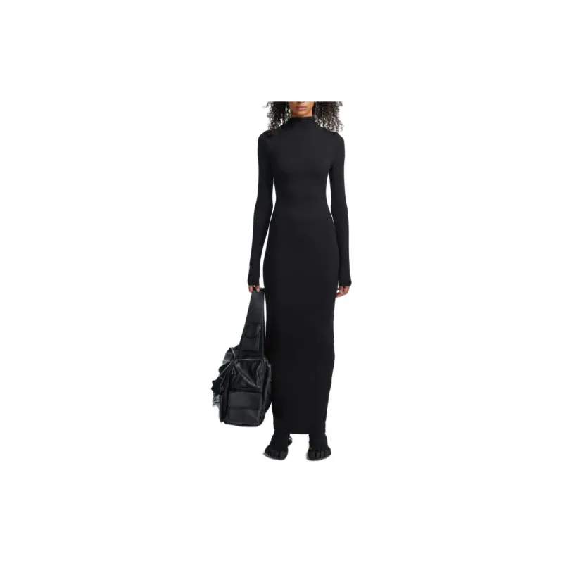 The Kript Long-Sleeved Dresses Women's Black-1