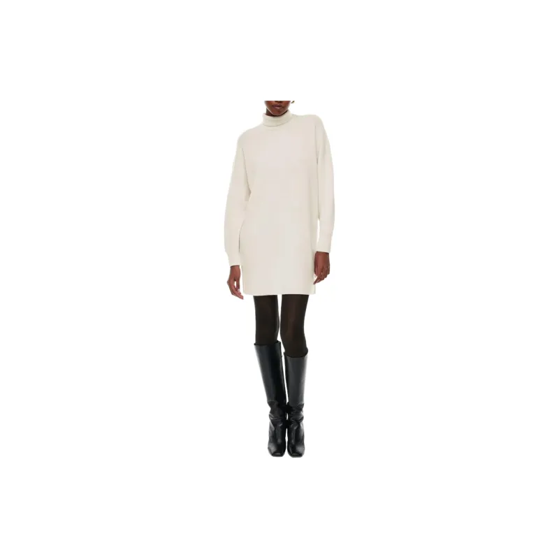 ARITZIA Babaton Maclean Merino Wool Dress Long-Sleeved Dresses Women's Light Birch/Light Birch-2