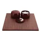 361 Pcs Imitation Jade Stones+Red Camphor Wood Box+Imitation Rosewood Chessboard (Includes Spare Stones and Book)