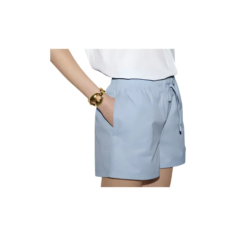 GUCCI Drawstring Poplin Shorts-5