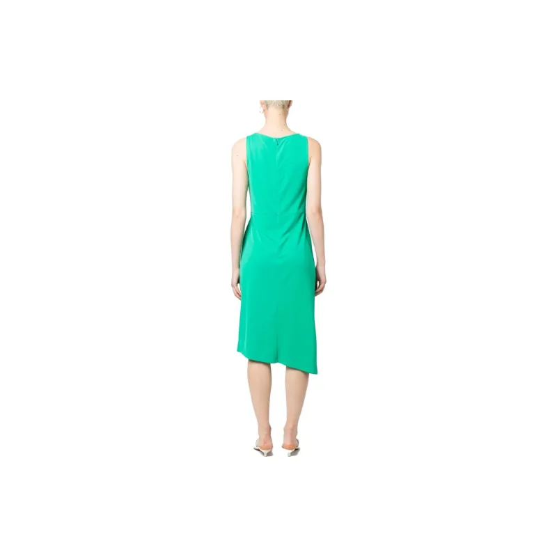 Polo Ralph Lauren Twist-detailing Sleeveless Mid Dress-2