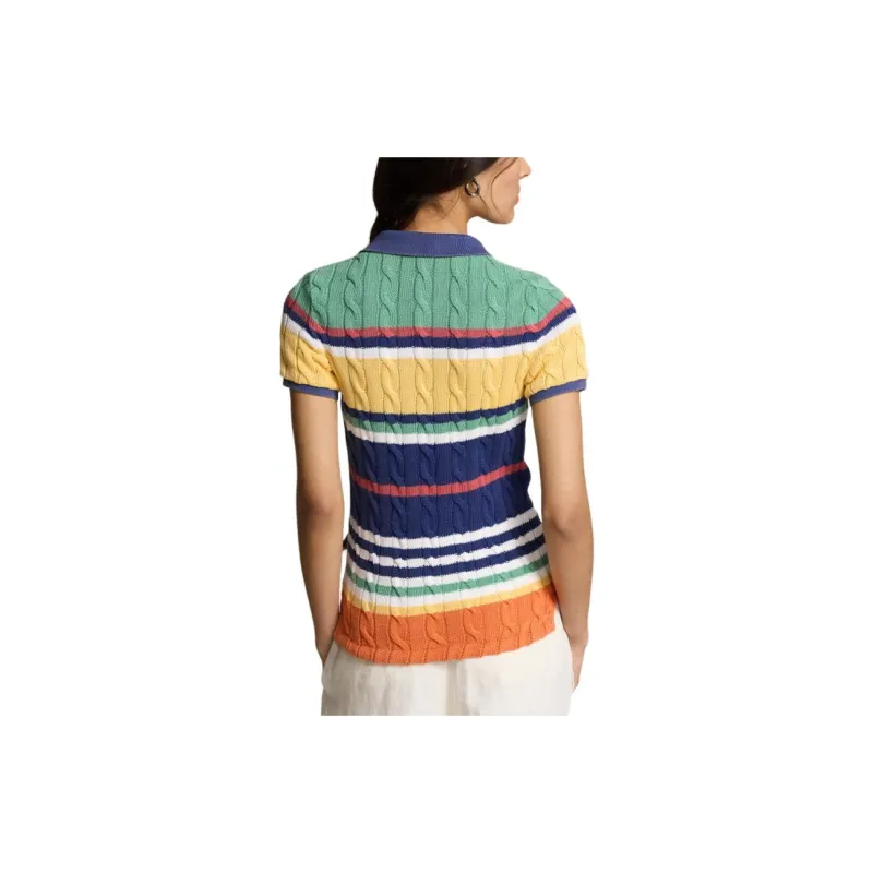Polo Ralph Lauren SS24 Polo Shirt Women's Multicolor-3