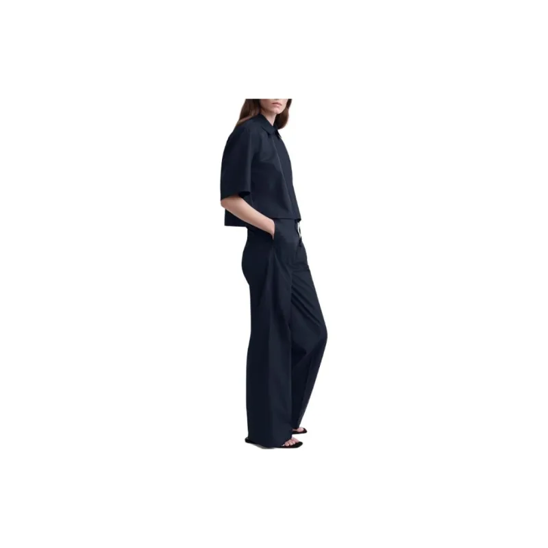 TOTEME Shirts Women's Dark Marine Blue-3