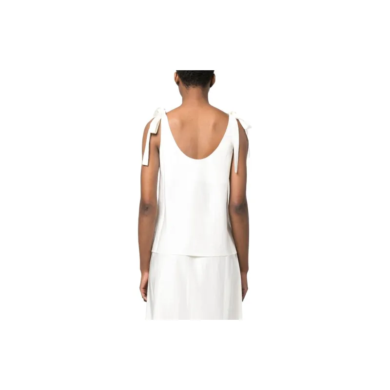 Zimmermann SS23 Tank Top Women's White-2