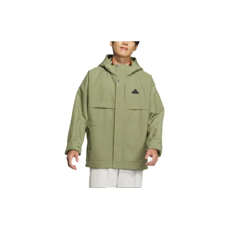 Adidas TH WARM JKT Jackets Coats Men's Green-1