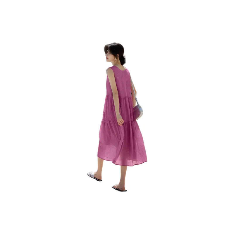 XWI Sleeveless Dress Women's Fuchsia-3