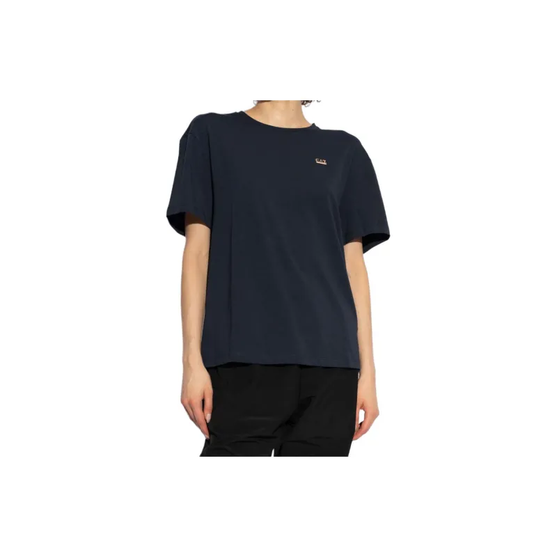 EMPORIO ARMANI Logo plaque T shirt-1