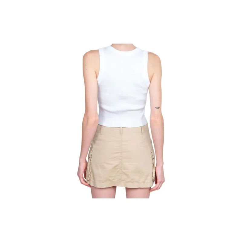 Brandy Melville Tank Tops Women's White-2