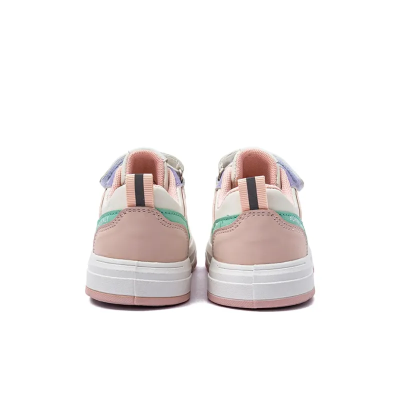 KAPPA KIDS Low Top Kids' Skateboarding Shoes Beige White Pink Kids'-4