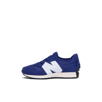 New Balance NB 327 Slip Resistant Anti Kick Cushioning Low Top Kids' Running Shoes Blue White Kids'