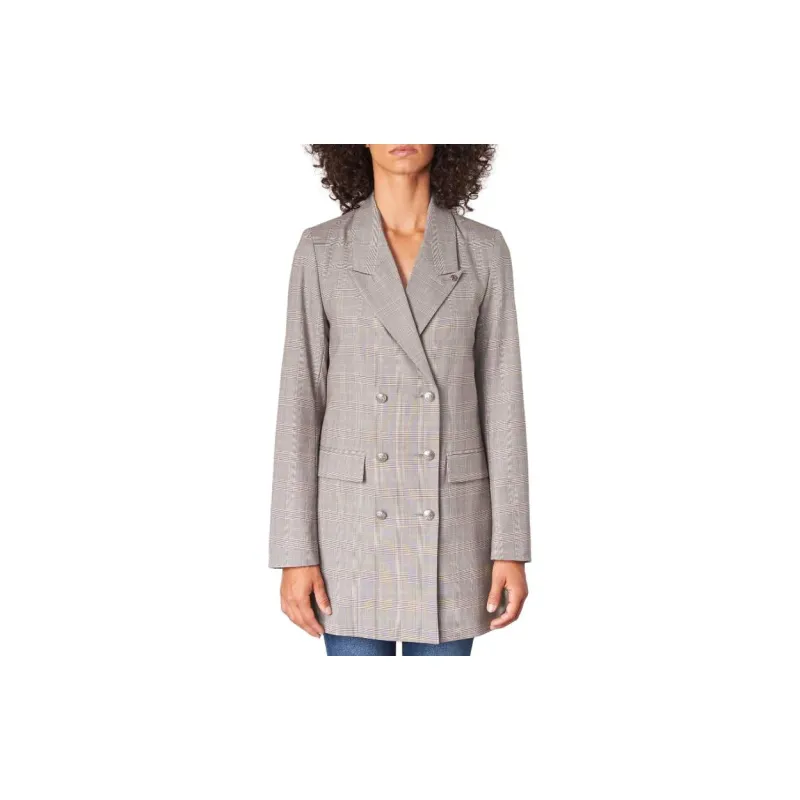 IKKS PARIS Business Suit Coat Women's Brown-1
