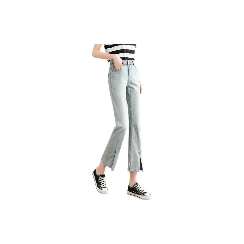 TERRE BLEUE Jeans Women's Denim Blue-3
