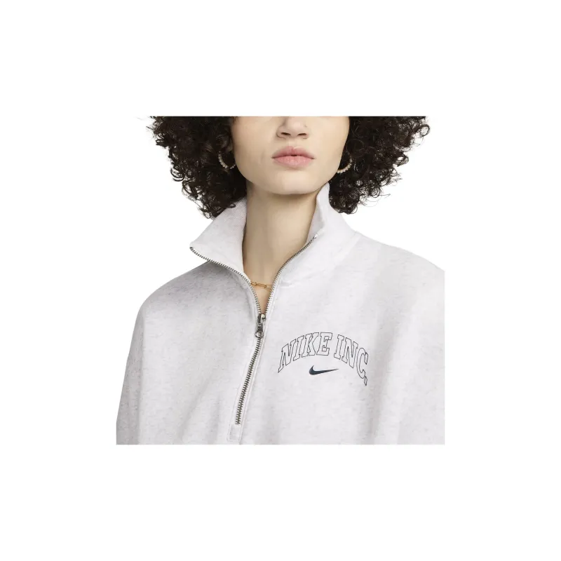 Nike Sportswear Phoenix Fleece Women's 1/2-Zip Cropped Sweatshirt-3